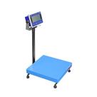 Balança Eletrônica Plataforma em Aço Carbono 50 a 300 kg 50x50 cm ABS