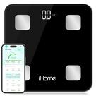 Balança inteligente iHome Digital Bluetooth para peso corporal (preta)