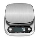 Balanças de cozinha digitais Plataforma de aço inoxidável 3kg/0,1g Balanças de cozinha digitais Plataforma de aço inoxidável 3kg/0,1g