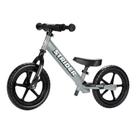 Balance Bike Strider Sport 12" cinza fosco para crianças de 1 a 4 anos