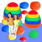 Balance Stepping Stones EDRLAITY para crianças de 3 anos ou mais, 10 unidades