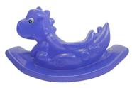 Balancinho Gangorra Dino Infantil Premium Meninos e meninas cor - AZUL