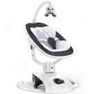 Balanço elétrico para bebês VavaSoo 6 Motion com controle remoto cinza escuro