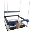 Balanço Gangorra Infantil Madeira 50x40 Azul Suporta 100kg. Balanço Gangorra Infantil Madeira 50x40 Azul Suporta 100kg.