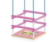 Balanço infantil assento Rosa Junges cód.101 - Mdf