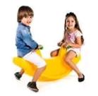 Balanço Infantil Gangorra Jacare 2 Lugares Amarelo
