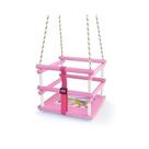 Balanco infantil meninas bebe cadeirinha rosa ate 35kg junges