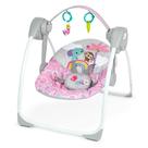 Balanço Infantil Portátil Bright Starts Pink Paradise - Compacto Balanço Infantil Portátil Bright Starts Pink Paradise - Compacto