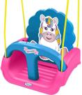 Balanço infantil rosa desenho unicornio Xalingo