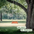 Balanço Para Criança Ou Adulto Em Madeira Maciça Com A Corda