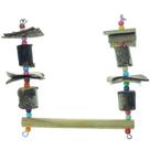 Balanço Toy for Bird Para Papagaios Sem Lixa