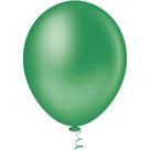 Balão 16 Liso Verde Pacote com 12 Unidades