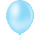 Balão 16 Polegadas Liso Azul Claro Pacote com 12 Unidades