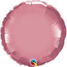 Balao 18 redondo solto malve cromado 89536