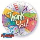Balao 22 bubble simples thank you serpentinas 27500