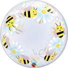 Balao 24 deco bubble pc1 abelhinha e margarida 15733 Balao 24 deco bubble pc1 abelhinha e margarida 15733