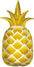 Balao 44 shape abacaxi dourado 57362 Balao 44 shape abacaxi dourado 57362