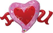 Balão 46 shape pci eu amo você 98704 Balão 46 shape pci eu amo você 98704