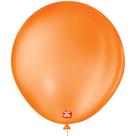 Balão 7 Liso Redondo Laranja Mandarim PCT.C/50