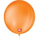 Balão 9 Liso Redondo Laranja Mandarim PCT.C/50