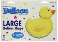 Balão Betallic Rubber Ducky Shape Foil 29 cm Amarelo Balão Betallic Rubber Ducky Shape Foil 29 cm Amarelo