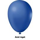 Balão Bexiga Liso Festa Decoração 7 Pol. Azul Royal C/25 Un