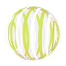 Balão Bubble 20 Com Listras Coloridas