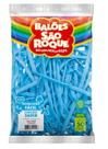 BALÃO CANUDO 260 - SÃO ROQUE - AZUL BABY - Pacote com 50 unidades