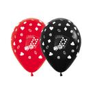 Balão Cassino Composê Fashion R12 12 Unid 39000473 Balloons