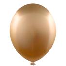 Balão Cromado Alumínio Dourado - 9 Polegadas - 25 Unidades Balão Cromado Alumínio Dourado - 9 Polegadas - 25 Unidades