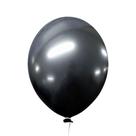 Balão Cromado Alumínio Onix nº5 12cm - 25 Unidades - Happy Day