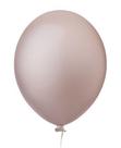 Balao de festa bege candy 8 polegadas pc 50 unidades happy day hd51340