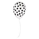Balão de Festa Decorado Poá Bolinha - Cores - 9" 23cm - 25 Unidades