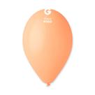 Balão de Festa Látex Liso - Peach (Pêssego) 060 - Gemar - Rizzo
