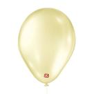 Balão de Festa Látex Perolado - Amarelo - 25 Unidades - Balões São Roque - Rizzo