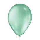 Balão de Festa Látex Perolado - Verde - 50 Unidades - Balões São Roque - Rizzo Balões