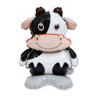 Balão de Festa Metalizado 16" 42cm - Vaca com Base - 1 unidade - Rizzo