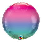 Balão de Festa Microfoil 18" 45cm - Redondo Ombré Arco-íris - 01 Unidade - Qualatex - Rizzo Balões Balão de Festa Microfoil 18" 45cm - Redondo Ombré Arco-íris - 01 Unidade - Qualatex - Rizzo Balões