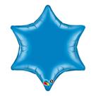 Balão de Festa Microfoil 22" 55cm - Estrela de 6 Pontas Azul Safira - 1 unidade - Qualatex Outlet - Rizzo Balão de Festa Microfoil 22" 55cm - Estrela de 6 Pontas Azul Safira - 1 unidade - Qualatex Outlet - Rizzo
