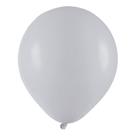 Balão de Festa Redondo Profissional Látex Liso - Cinza - Art-Latex - Rizzo Balões