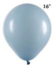 Balão de Látex Azul Claro - 16 Polegadas - 12 Unidades - Art Latex