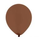 Balão de Látex Marrom 8" 20cm 50un Festball