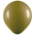 Balão de Látex Verde Oliva - 16 Polegadas - 12 Unidades