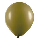 Balão de Látex Verde Oliva - 9 Polegadas - 50 Unidades