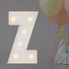 Balão de mosaico Marquee Light Up Letters JoyBox Design 60 cm Z