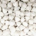 Balão Facetado 12x14mm Pingente Branco 500pçs 500g Bijuteria Balão Facetado 12x14mm Pingente Branco 500pçs 500g Bijuteria