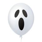 Balão Festa Halloween Bexiga Fantasma p/ Decoração Temática Nº11 c/ 25 Unidades
