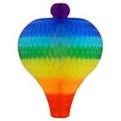Balão Festa Junina Carrapeta Tamanho 39 cm - arco iris