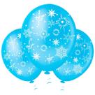 Balão Flocos de Neve N10 C/25un Festa Decoração Aniversario