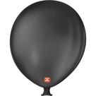 Balão Gigante Liso Preto para Decoração com Efeito de Impacto